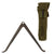 Original U.S. Vietnam War Set of M-14 / M-16 Rifle Bipods with Each Variation of Case Including Two by Colt - Three Total with Cases Original Items