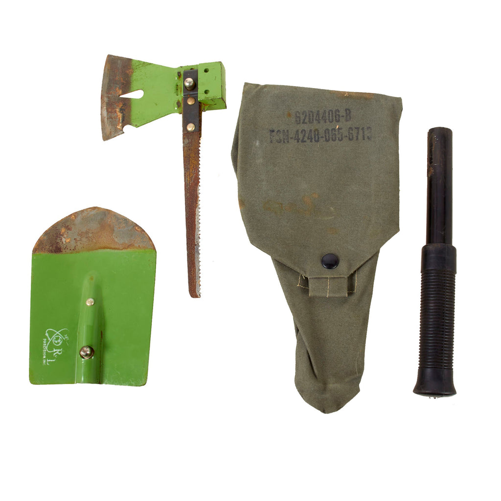Original U.S. Vietnam War Airplane Crash Pioneer Tool Kit Survival