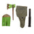Original U.S. Vietnam War Airplane Crash Pioneer Tool Kit Survival Axe, Shovel, & Saw Original Items