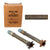 Original U.S. Vietnam War Inert M72 Light Anti-Armor Weapon “LAW” 35mm M190 Subcaliber Trainer Rockets with Original Packing Box - 2 Rockets Total Original Items