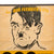 Original U.S. WWII Framed Anti-Axis Propaganda “in Der Fuhrer’s Eye” Black Eye Game - 14 x 17” Original Items