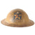 Original U.S. WWI US Marine Corps Headquarters Company 5th Marines 2nd Division British Made Mk. I Doughboy Helmet with EGA Device & Delicate Liner