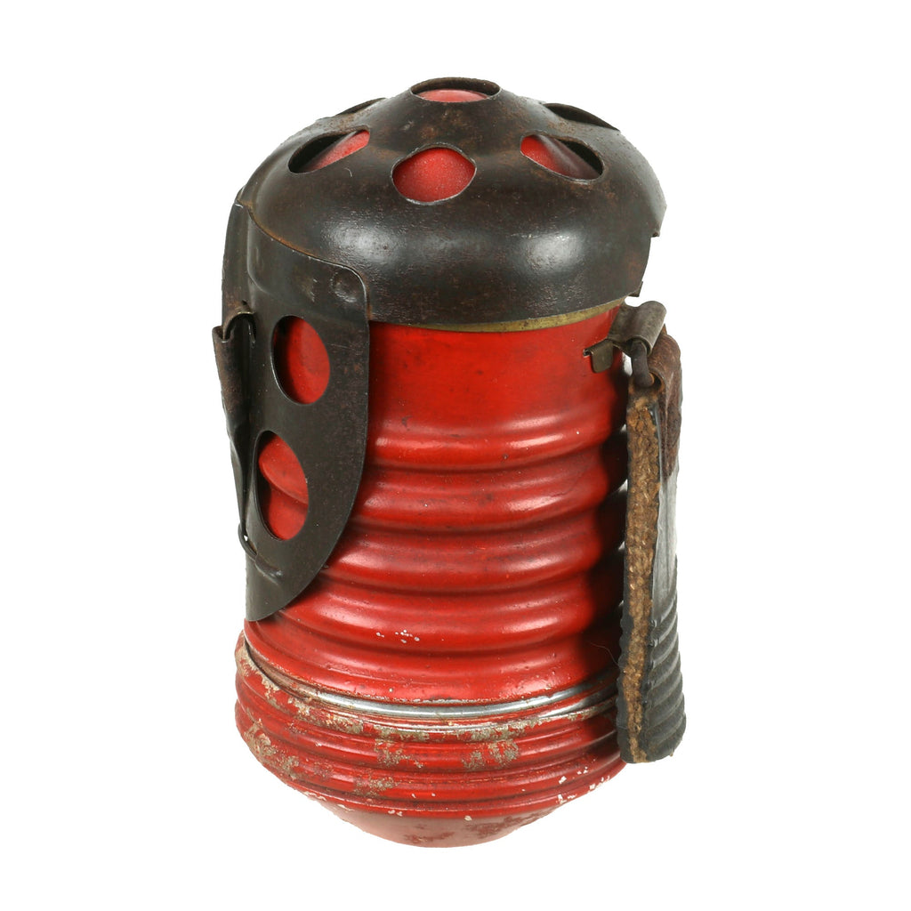 Original Italian WWII M35 Red Devil Grenade by BREDA - Bomba a Mano Mod. 35 Original Items