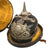 Original German WWI Bavarian Model 1895 Infantry Officers Pickelhaube with Carry Case Original Items