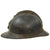 Original German French & U.S. WWI Helmet Lot - Stahlhelm, Adrian, and British-Made Mk. I Brodie Helmet - Lot of 3 Original Items