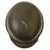 Original German WWII M42 Single Decal Army Heer Helmet with 56cm Liner & Chinstrap - Stamped ET66 Original Items