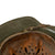 Original German WWII M42 Single Decal Army Heer Helmet with 56cm Liner & Chinstrap - Stamped ET66 Original Items