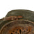 Original German WWII M42 Single Decal Army Heer Helmet with 56cm Liner & Chinstrap - Stamped ET66 Original Items