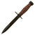 Original U.S. WWII Boxed New Old Stock M4 Bayonet Fighting Knife by Camillus with M8A1 Scabbard Original Items