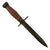 Original U.S. WWII Boxed New Old Stock M4 Bayonet Fighting Knife by Camillus with M8A1 Scabbard Original Items
