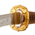Original Japanese WWII Type 98 Shin-Gunto Katana Sword with Handmade Blade and Labeled Fabric Covered Wood Scabbard Original Items