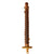 Original Japanese WWII Type 98 Shin-Gunto Katana Sword with Handmade Blade and Labeled Fabric Covered Wood Scabbard Original Items