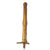 Original Japanese Pre-WWII Army Company Grade Officer's 1886 Pattern Type 19 Kyu-Gunto Sword with Nickel Plated Steel Scabbard Original Items