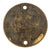 Original U.S. WWII Paratrooper D-Day Normandy Invasion Tie On Luminous Disc Helmet Marker - No Clip Original Items