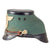 Original German WWII 1937 Dated Late Pattern Metropolitan Police Shako by EREL - Size 56 ½ - Missing Cockade Original Items
