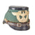 Original German WWII 1937 Dated Late Pattern Metropolitan Police Shako by EREL - Size 56 ½ - Missing Cockade Original Items