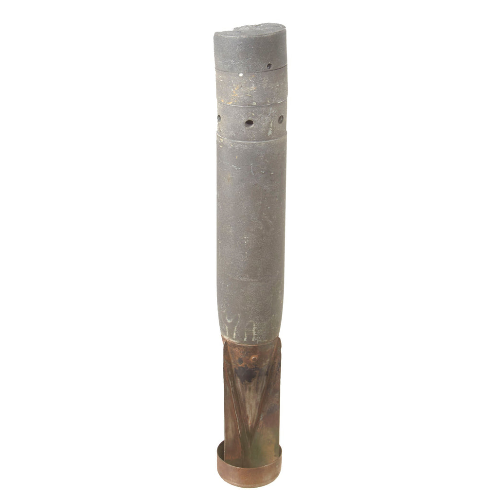 Original German WWII Inert Luftwaffe 1kg Incendiary Fritz Fire Bomb B1 El - Dated 1937 - Material Loss on Head Original Items