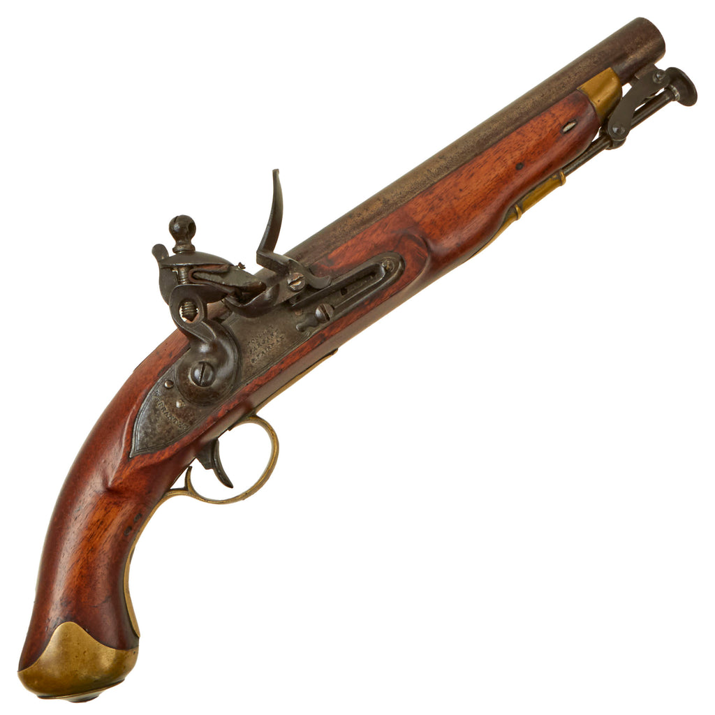 Original 19th Century British New Land Pattern Flintlock Dragoon Pistol Retailed by Woolley, Sargant & Fairfax - Circa 1830 Original Items