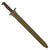 Original U.S. WWII M1942 Garand 16" Bayonet by Oneida Limited with M3 Scabbard - Dated 1942 - Missing Catch Original Items