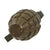 Original U.S. WWII Inert MkII Pineapple Practice Grenade with Yellow Ring & M10A3 Fuze Original Items