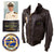Original U.S. Vietnam War Identified & Patched G-1 Flight Jacket of Captain John David Eaton, Commander of Submarine Squadron 2 Original Items