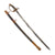 Original U.S. Civil War M1850 Foot Officer Sword by W.H. Horstmann & Sons with Leather Scabbard Original Items