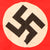 Original German WWII NSDAP Single Sided National Political Banner Flag - 49" x 29" Original Items