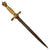 Original WWII German Service Worn 2nd Model Naval Dagger by Paul Weyersberg - Missing Scabbard & Lock Button Original Items