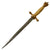 Original WWII German Service Worn 2nd Model Naval Dagger by Paul Weyersberg - Missing Scabbard & Lock Button Original Items