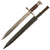 Original U.S. Philippine - American War Model 1892 Krag Rifle Bayonet and Damaged 2nd Pattern Scabbard - Dated 1901 Original Items