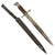 Original U.S. Philippine - American War Model 1892 Krag Rifle Bayonet and Damaged 2nd Pattern Scabbard - Dated 1901 Original Items