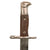 Original U.S. Philippine - American War Model 1892 Krag Rifle Bayonet and Damaged 2nd Pattern Scabbard - Dated 1901 Original Items