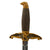 Original Hungarian WWII Model 1932 Royal Hungarian Air Force Officer Dagger with Scabbard & Extremely Scarce Hanger - Engraved Officers Initials Original Items