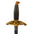 Original Hungarian WWII Model 1932 Royal Hungarian Air Force Officer Dagger with Scabbard & Extremely Scarce Hanger - Engraved Officers Initials Original Items