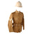 Original U.S. Philippine Insurrection / SAW Infantry Uniform & Field Gear Set - Sergeant’s M1898 Tropical Coat & M1880 Sun Helmet with M1878 Haversack & Canteen and Krag 100-Round Double Ammunition Belt Original Items