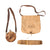 Original U.S. Philippine Insurrection / SAW Infantry Uniform & Field Gear Set - Sergeant’s M1898 Tropical Coat & M1880 Sun Helmet with M1878 Haversack & Canteen and Krag 100-Round Double Ammunition Belt Original Items