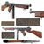 Original U.S. WWII Thompson M1 Display Submachine Gun Serial 263059 with Magazine - Original WWII Parts Original Items