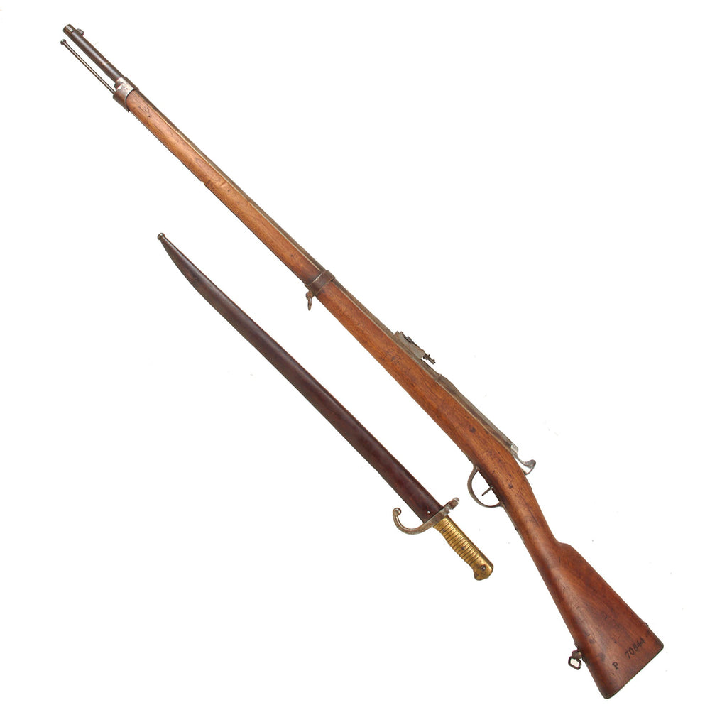 Original French Fusil Modèle 1866 Chassepot Needle Fire Rifle Dated 18 ...