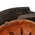 Original German Pre-WWII M34 Square Dip Early Style Fire Police Helmet with Double Decals and Aluminum Comb Original Items