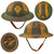 Original U.S. WWI 26th Yankee Division Camouflage-Painted M1917 Helmet with Battle Names & Faded Name - Full Liner & Chinstrap Original Items