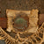 Original U.S. WWI 26th Yankee Division Camouflage-Painted M1917 Helmet with Battle Names & Faded Name - Full Liner & Chinstrap Original Items