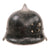 DRAFT Original German WWII M34 Civic Square Dip Aluminum Fire Police Helmet by BXF with Double Decals in 57cm - Feuerwehr Helmet (Copy) Original Items