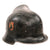 DRAFT Original German WWII M34 Civic Square Dip Aluminum Fire Police Helmet by BXF with Double Decals in 57cm - Feuerwehr Helmet (Copy) Original Items