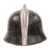 DRAFT Original German WWII M34 Civic Square Dip Aluminum Fire Police Helmet by BXF with Double Decals in 57cm - Feuerwehr Helmet (Copy) Original Items