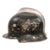 DRAFT Original German WWII M34 Civic Square Dip Aluminum Fire Police Helmet by BXF with Double Decals in 57cm - Feuerwehr Helmet (Copy) Original Items