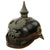 Original Imperial German WWI Complete Unit-Marked Prussian EM/NCO Infantry M1915 Pickelhaube Spiked Helmet - 138th Infantry Regiment Original Items