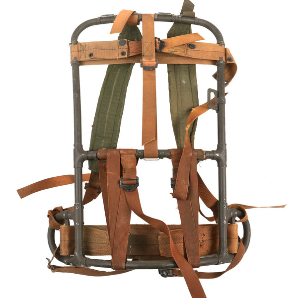 64p Rucksack Frame Original U.S. Vietnam War 1966 Model Lightweight Rucksack Frame With S ...