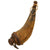 Original U.S. Revolutionary War Era Powder Horn with Remnant of Leather Strap & Original Wooden Plug Original Items
