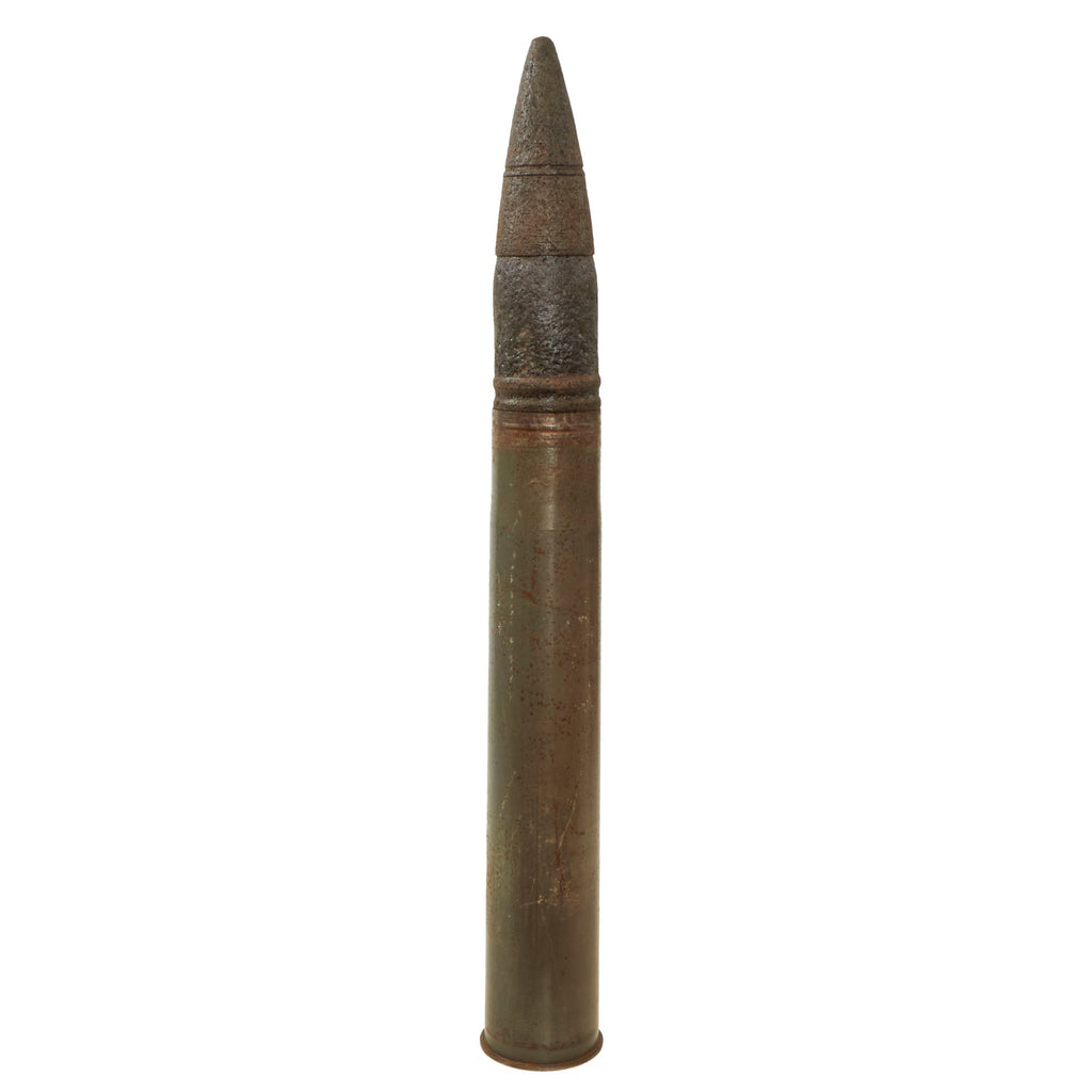 Original German WWII Flak 18 Shell with Ground-Dug Projectile as Used ...