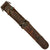 Original U.S. WWII M3 Blade Marked Fighting Knife by Camillus with Personalized M6 Leather Scabbard Original Items